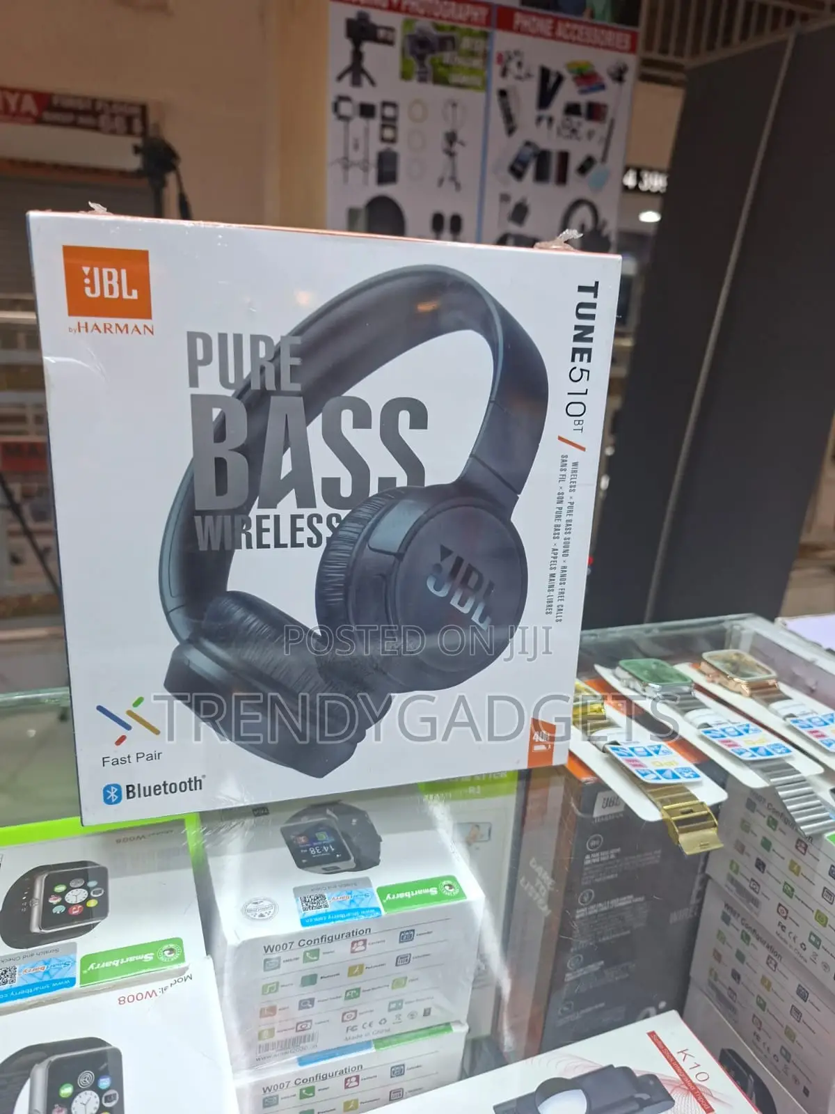 JBL Tune 510bt Foldable Bluetooth Headphones With Mic
