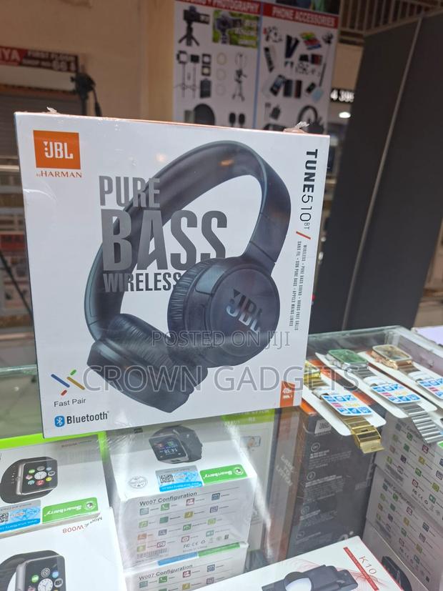 JBL Tune 510bt Foldable Bluetooth Headphones With Mic