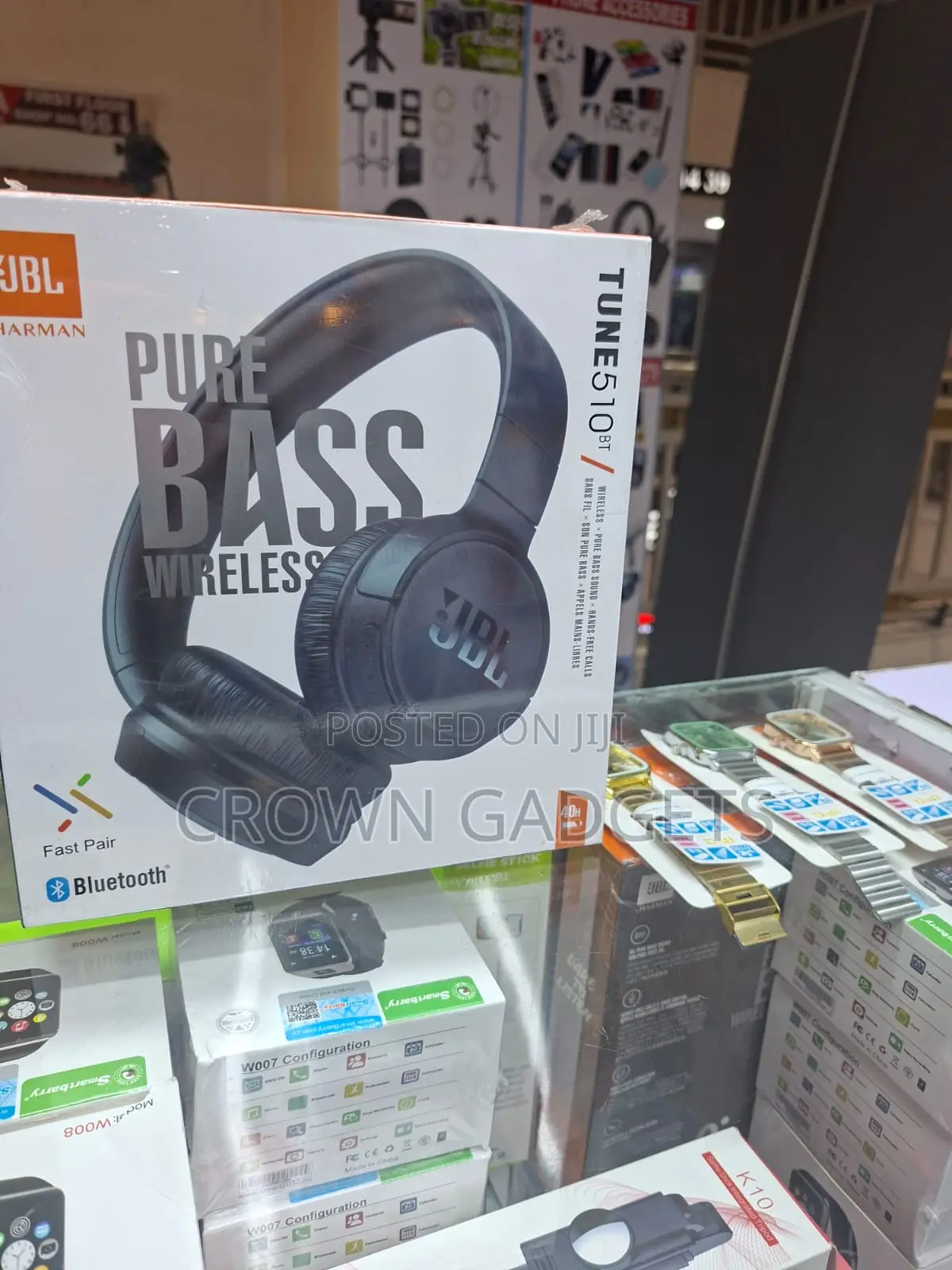 JBL Tune 510bt Foldable Bluetooth Headphones With Mic