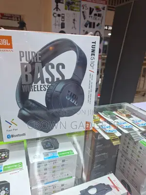 JBL Tune 510bt Foldable Bluetooth Headphones With Mic