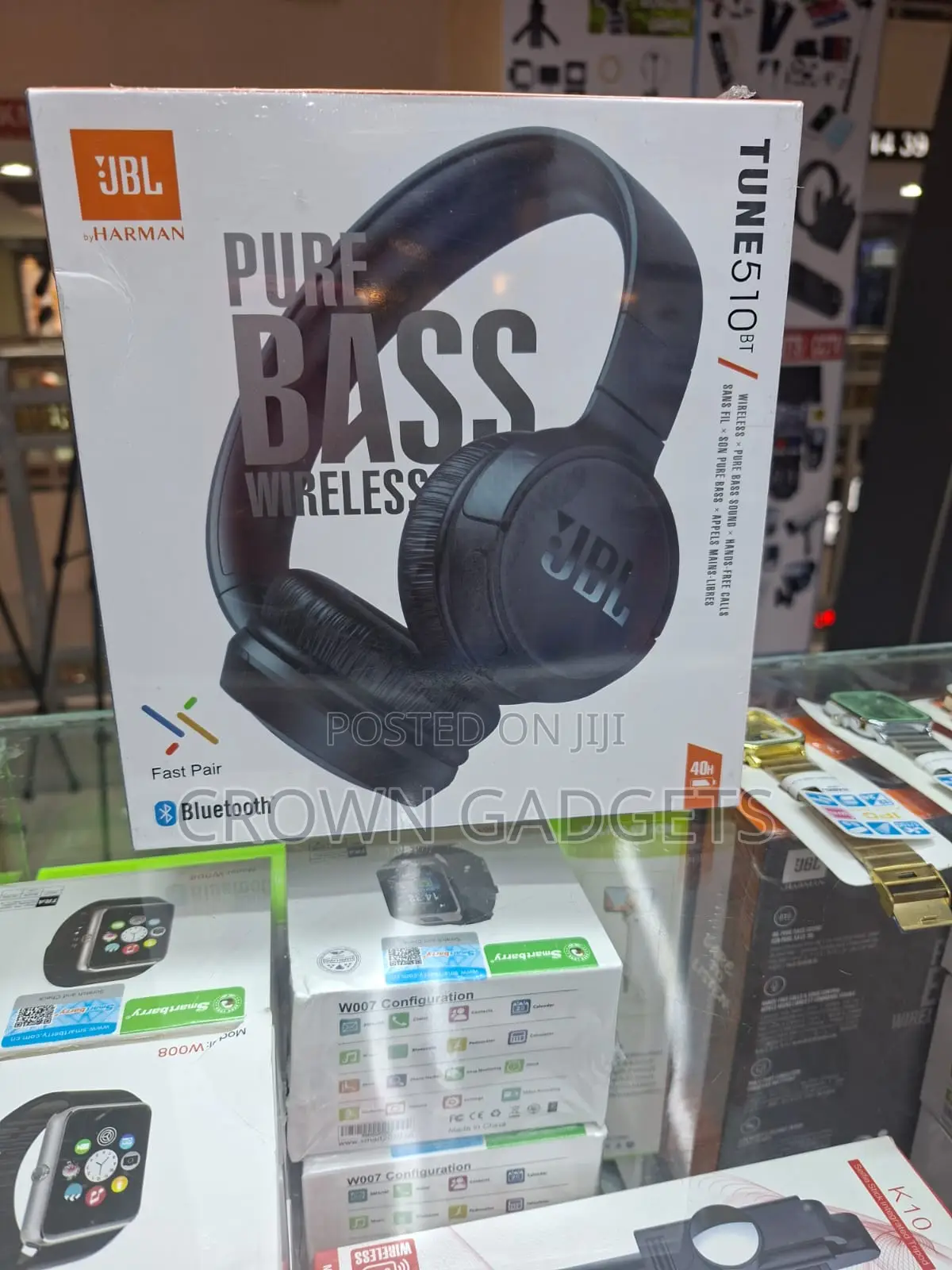 JBL Tune 510bt Foldable Bluetooth Headphones With Mic