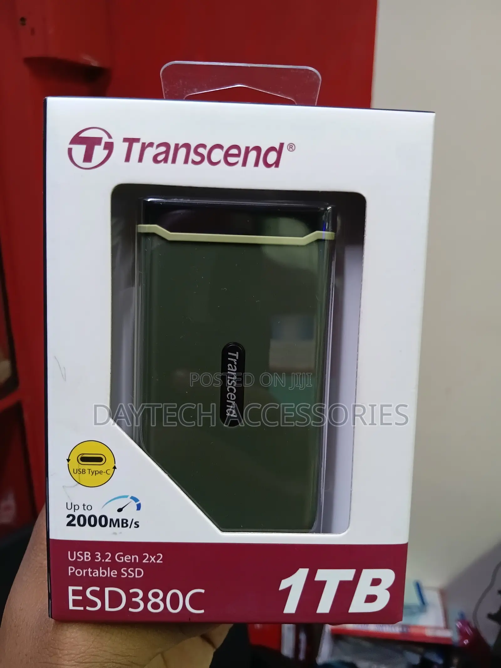 Transcend Portable SSD -1tb-Esd380c