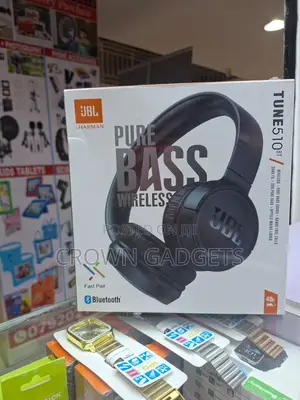 JBL Tune 510bt on-Ear Wireless Headphones Bluetooth 5.0
