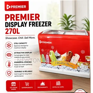 Premier 270l Display Freezer at 47500