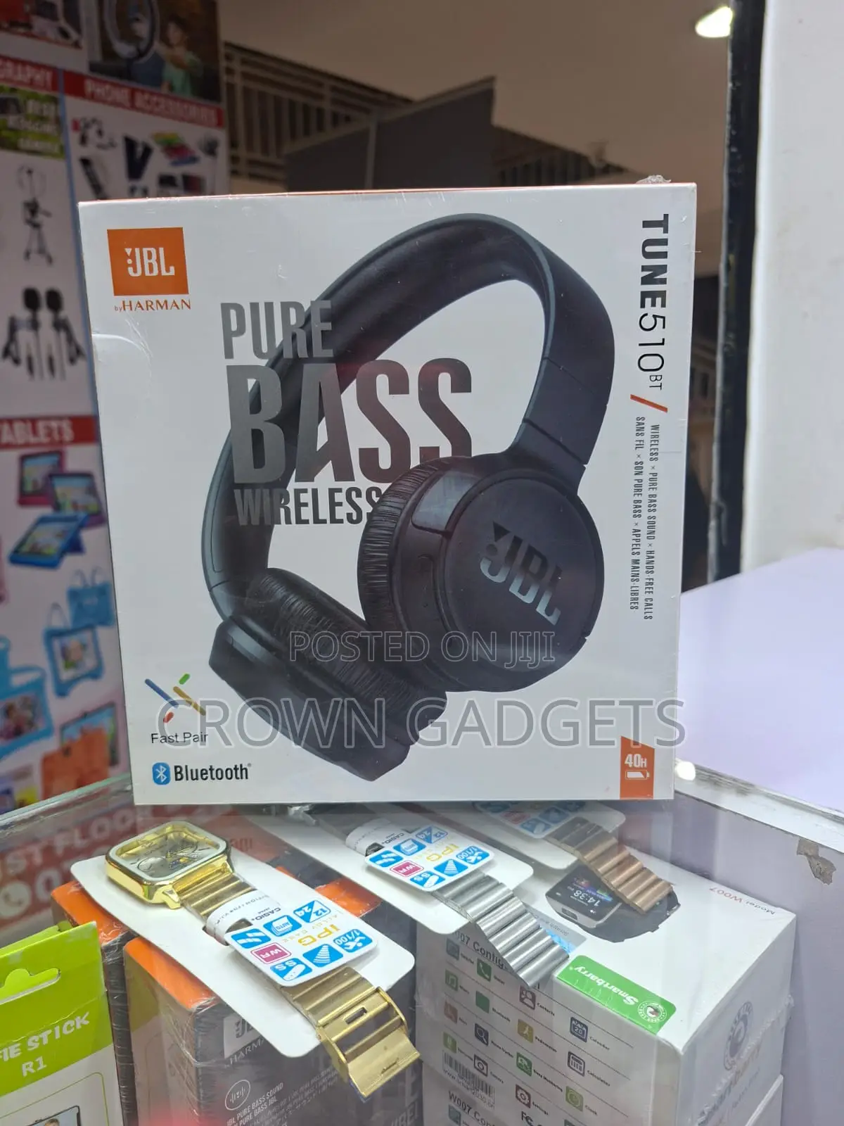 JBL Tune 510bt Stereo Bluetooth Headset for Music Calls