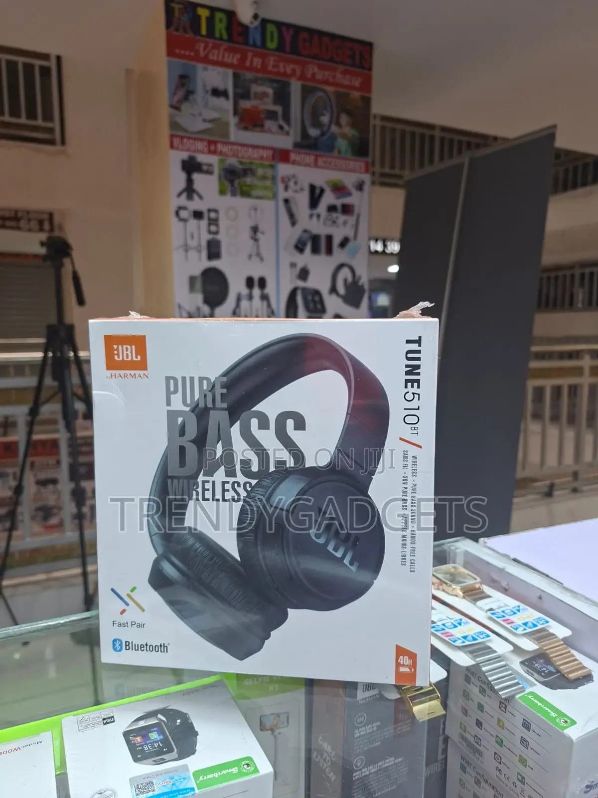 JBL Tune 510bt Stereo Bluetooth Headset for Music Calls