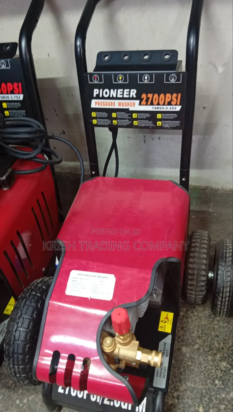 Pioneer 3hp Car Wash Machine | High Pressure Car Washer