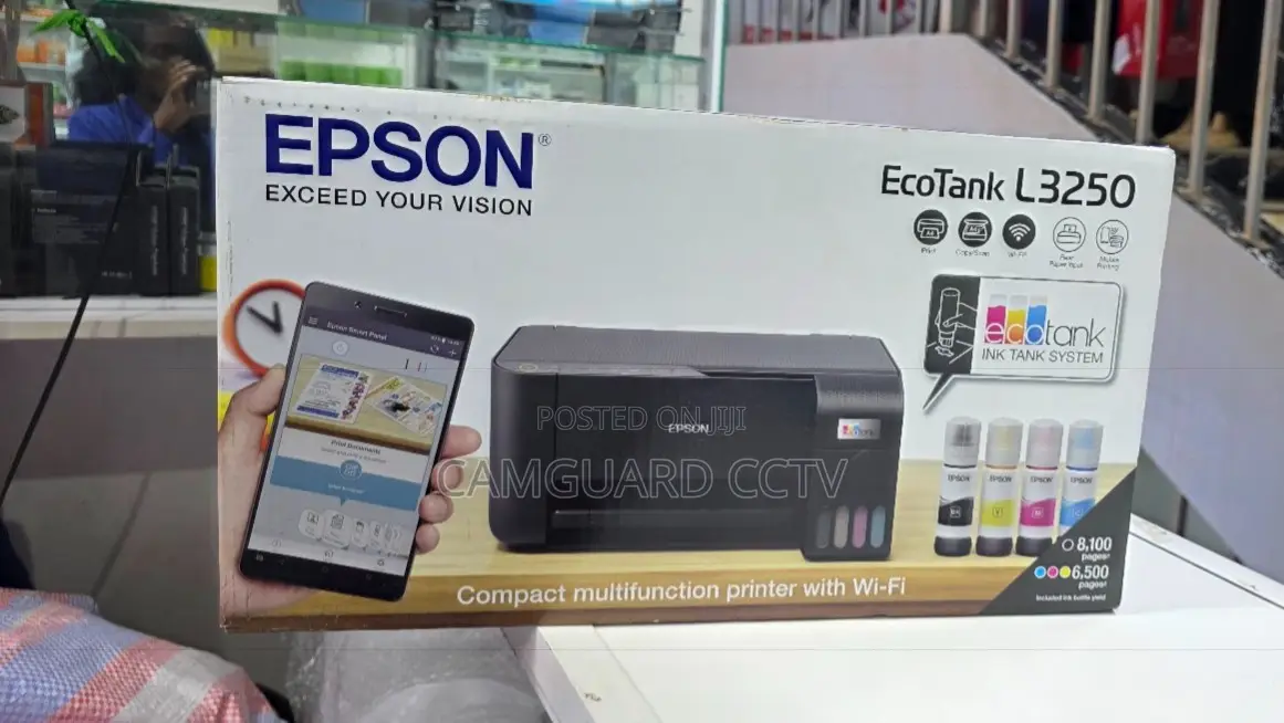 Epson L3250 3-in-1 Printer With Epson Smart Panel Connectivity
