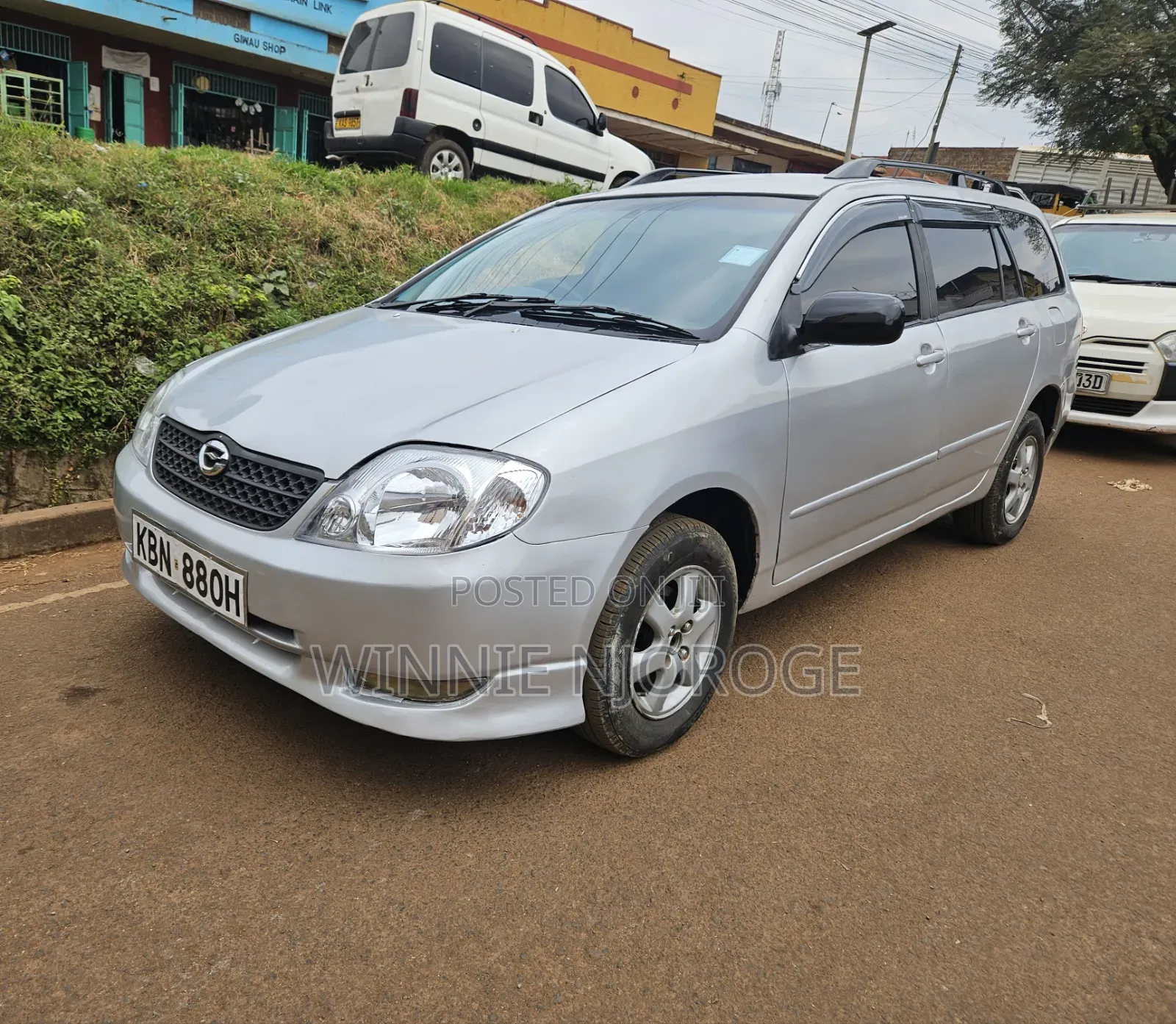 Toyota Corolla Fielder 2003 Silver