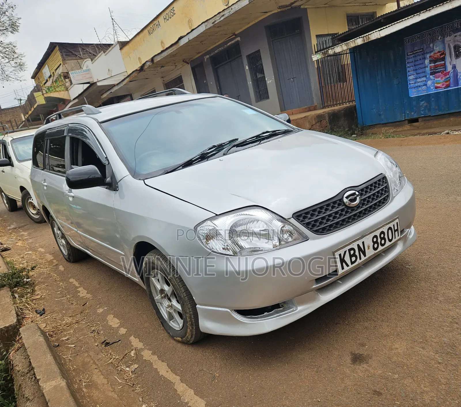 Toyota Corolla Fielder 2003 Silver