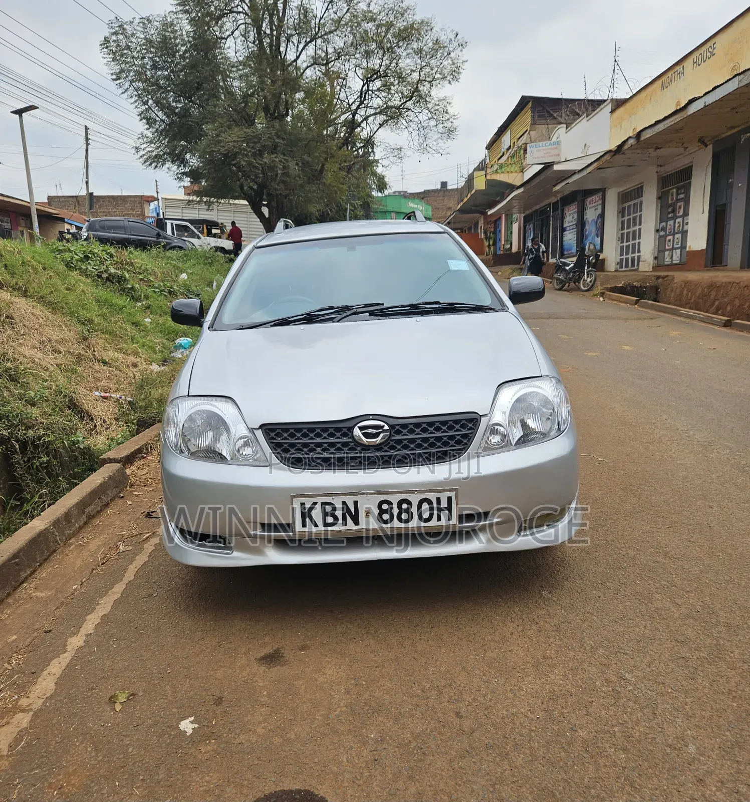 Toyota Corolla Fielder 2003 Silver