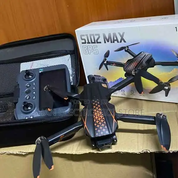 One-Key Takeoff Portable S102 GPS Drone With Hd Cam Foldable Rc Cam