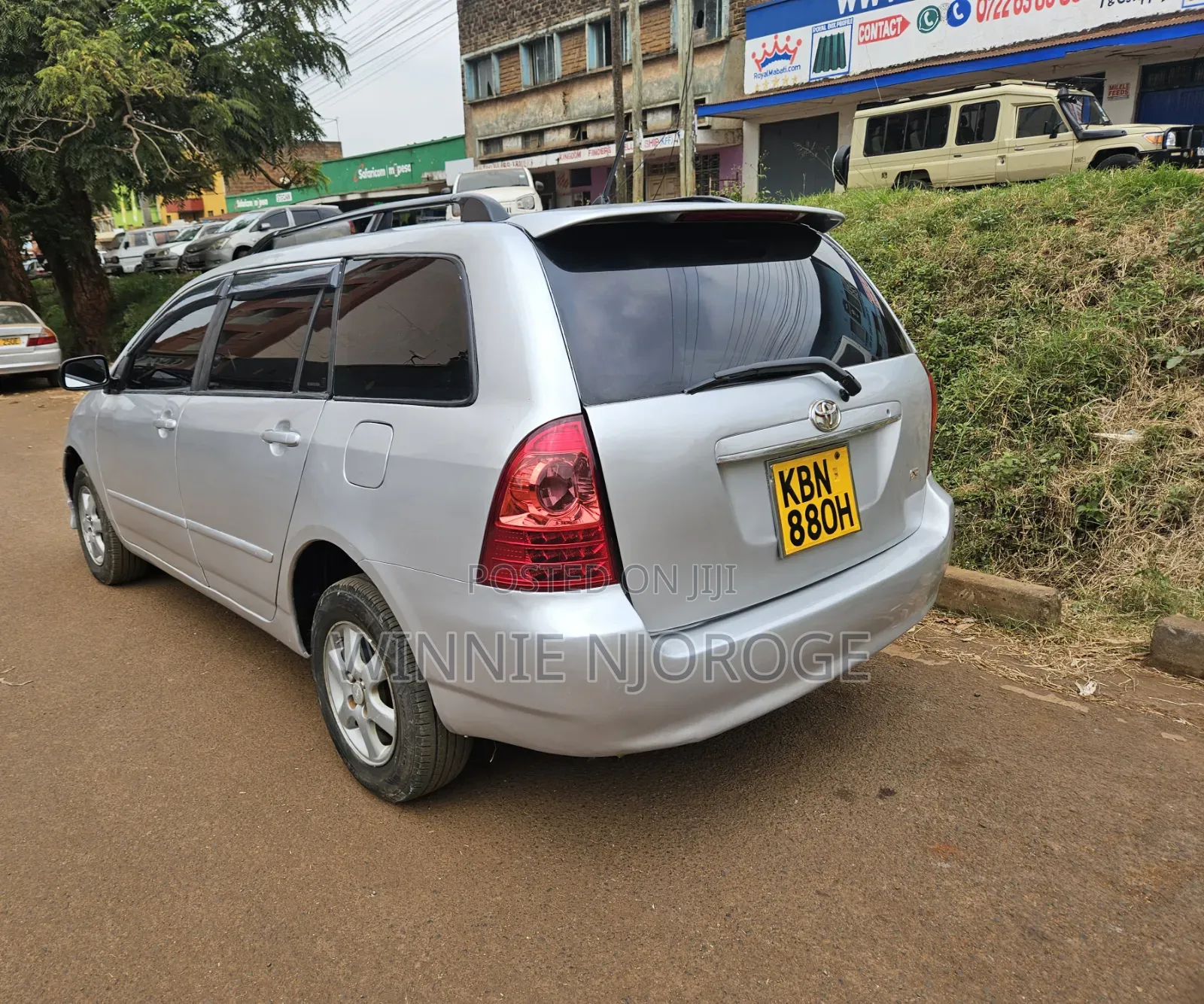 Toyota Corolla Fielder 2003 Silver