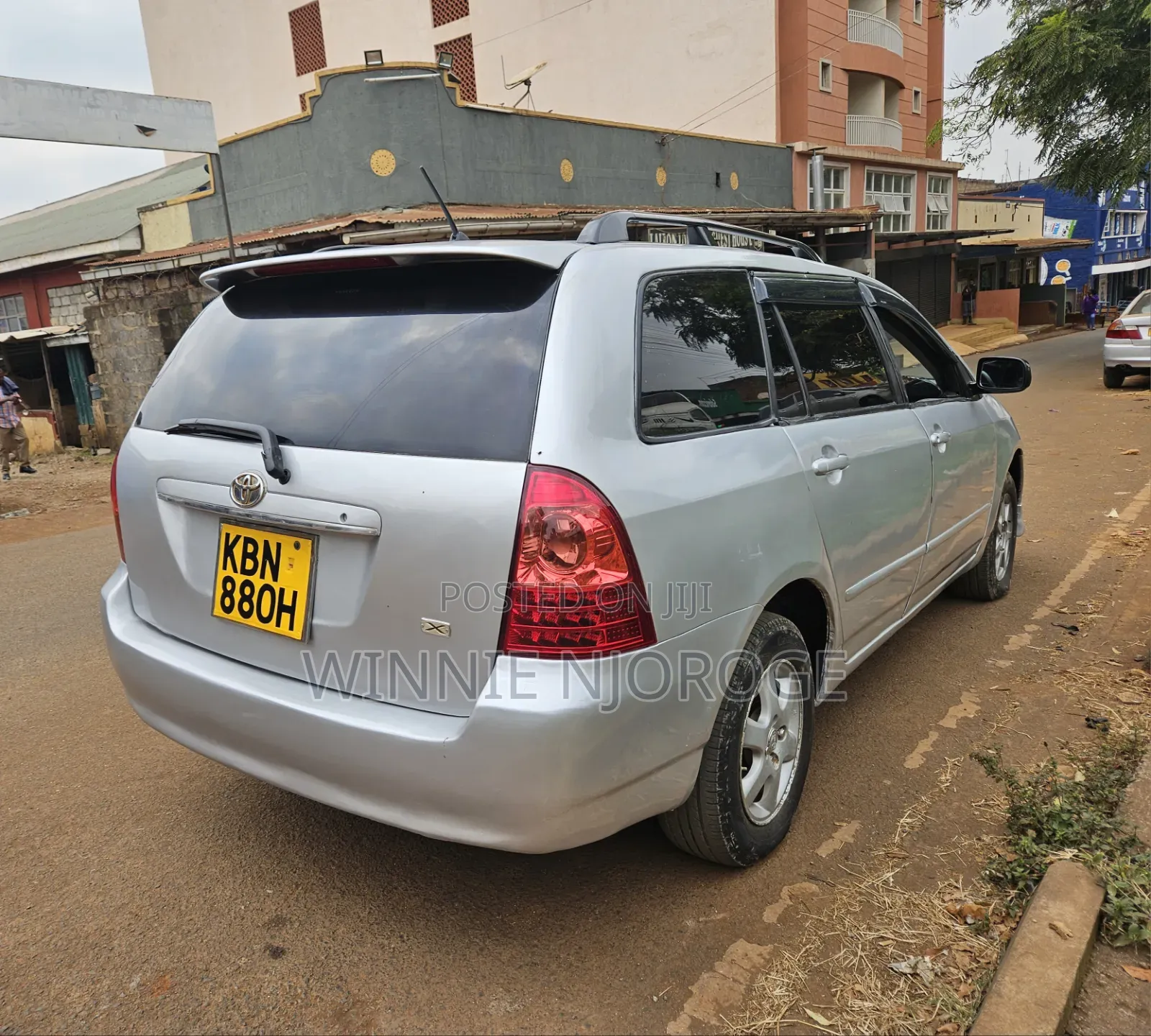 Toyota Corolla Fielder 2003 Silver