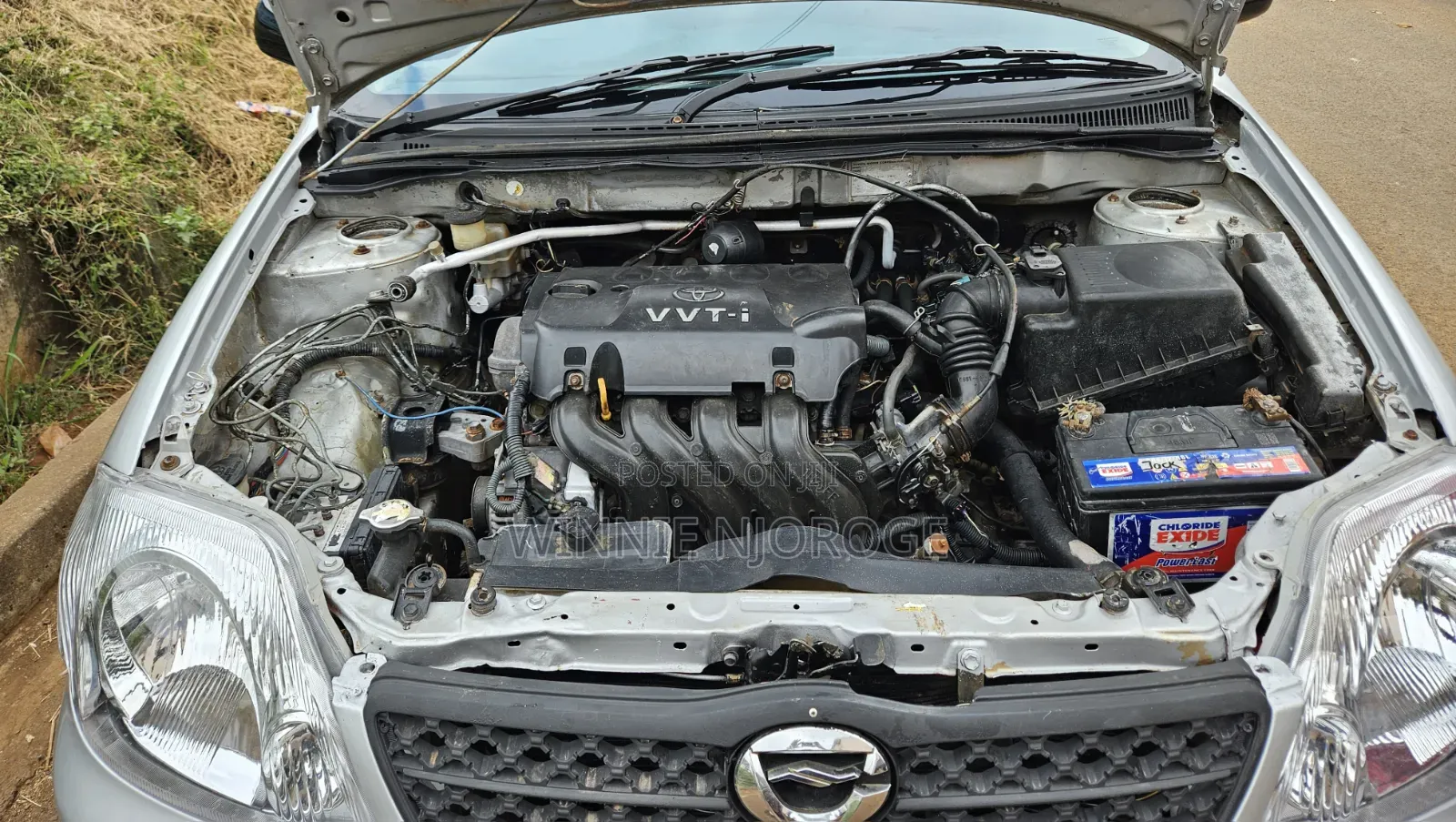 Toyota Corolla Fielder 2003 Silver