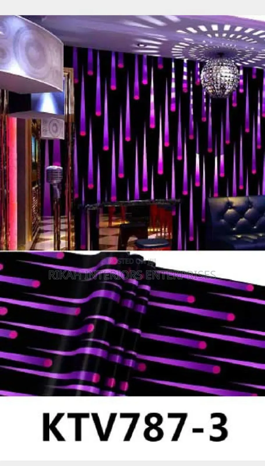 Pink and Black Unique Details Wallpapers