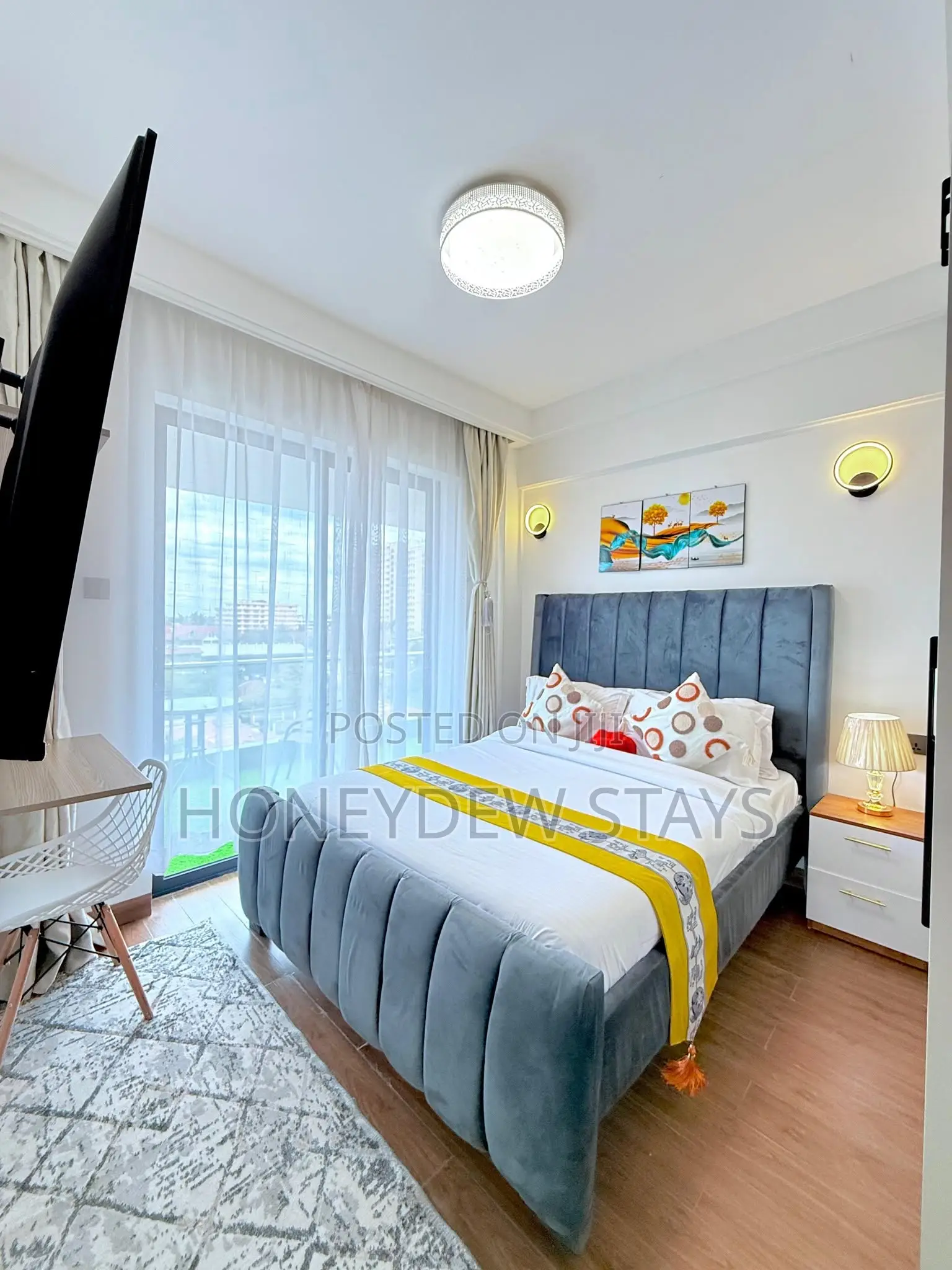 Furnished 3-Bedroom Apartment Capital Rise-Kilimani_along Menelik Road