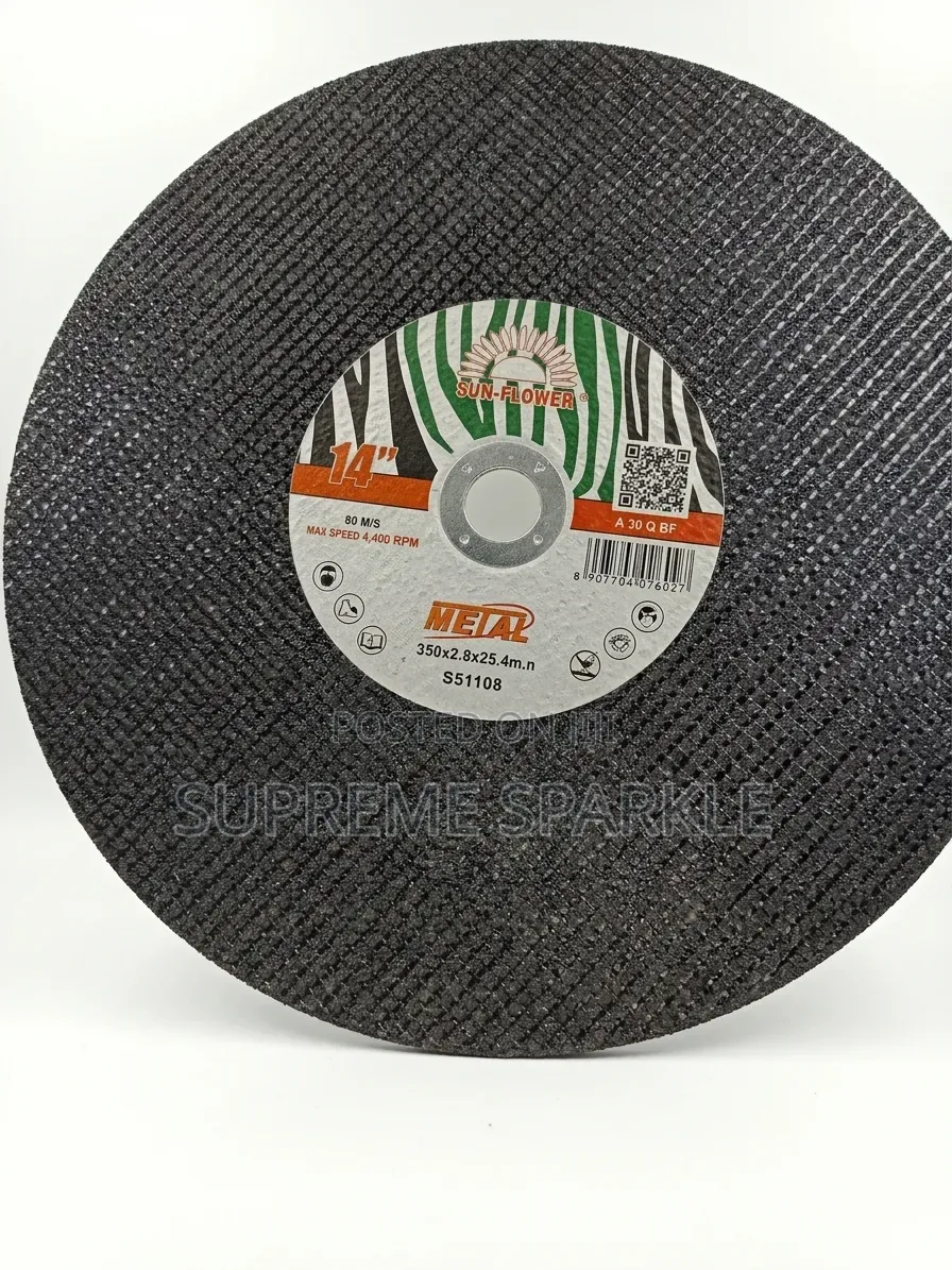 14-Inch Metal Cutting Disc.(Model:Sunflower)
