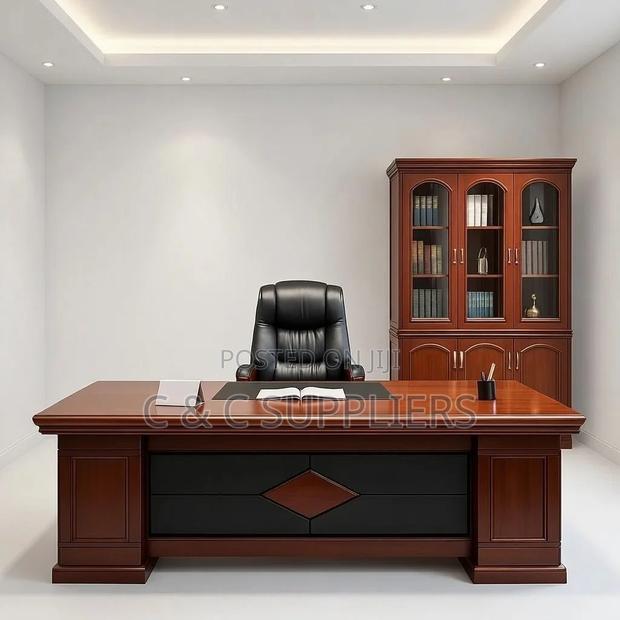 Executive Table With Side Extension-180cm