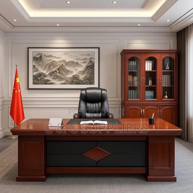 Executive Table With Side Extension-180cm - thumbnail 3