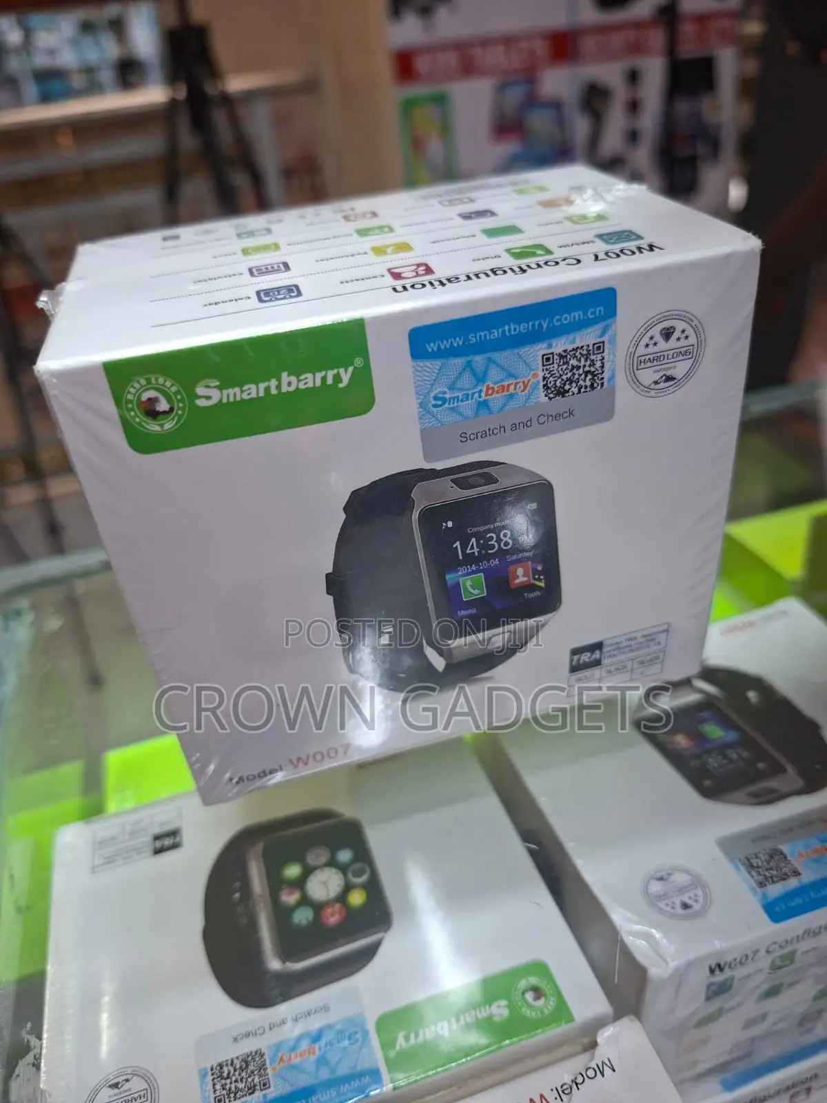 W007 Smart Watch With Sim Slot Calls Camera and Bluetooth