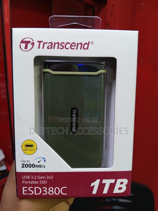 Transcend Esd380c 1tb External SSD Drive Usb 3.2 - thumbnail 2