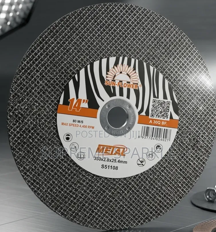 14-Inch Metal Cutting Disc.(Model:Sunflower)