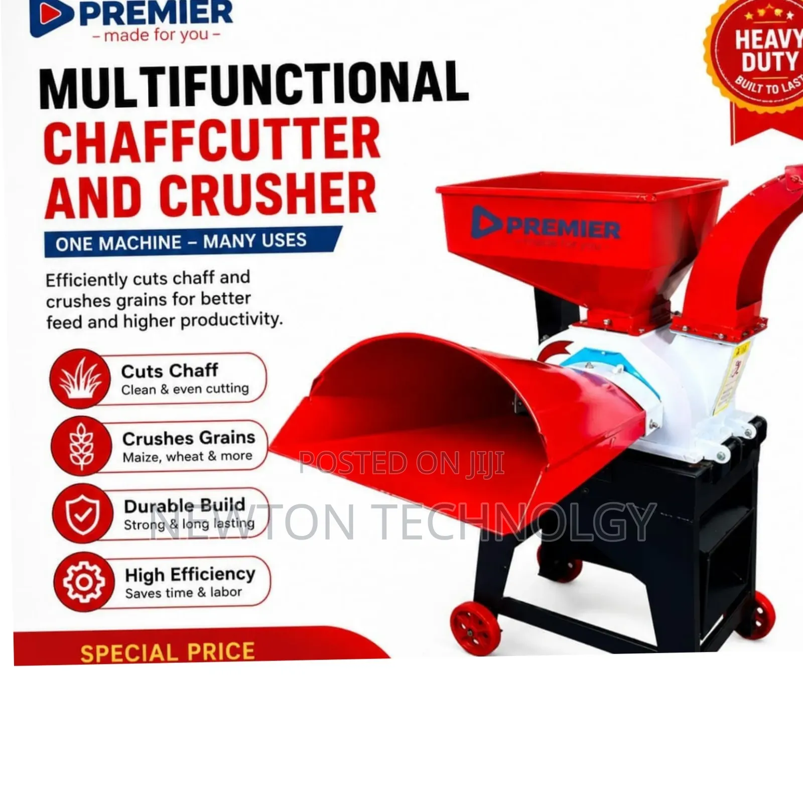 Premier Multifunctional Chaffcutter and Crusher