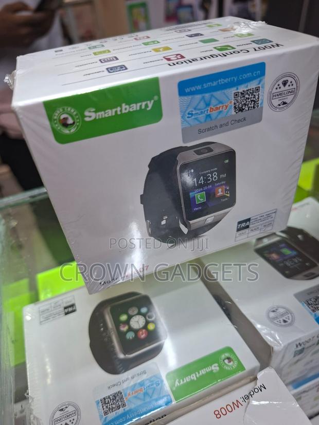 Smartberry W007 Bluetooth Smartwatch With Camera and Sim Slot