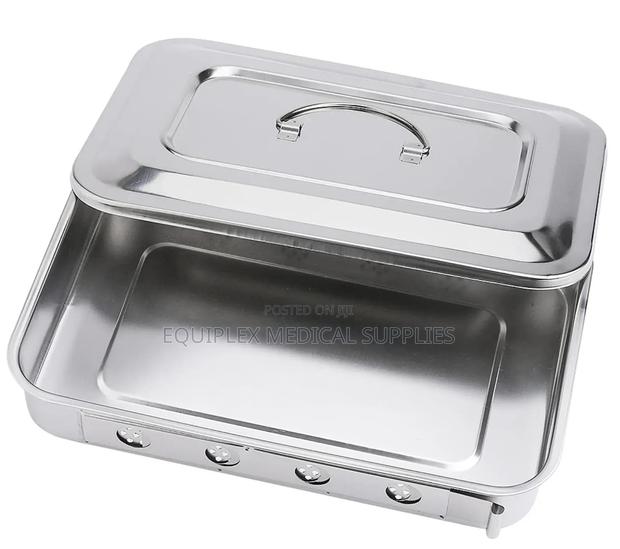 Instrument Tray for Surgical Instruments (Stainless Steel | 10" X 8")