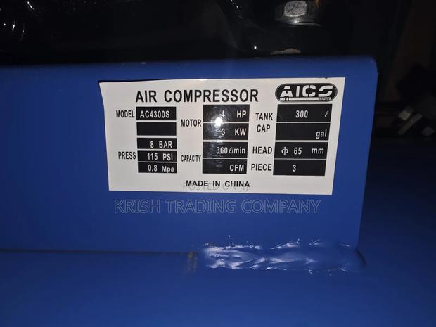 Aico Japan Technology 300l Electric Air Compressor 3hp Industrial - thumbnail 2