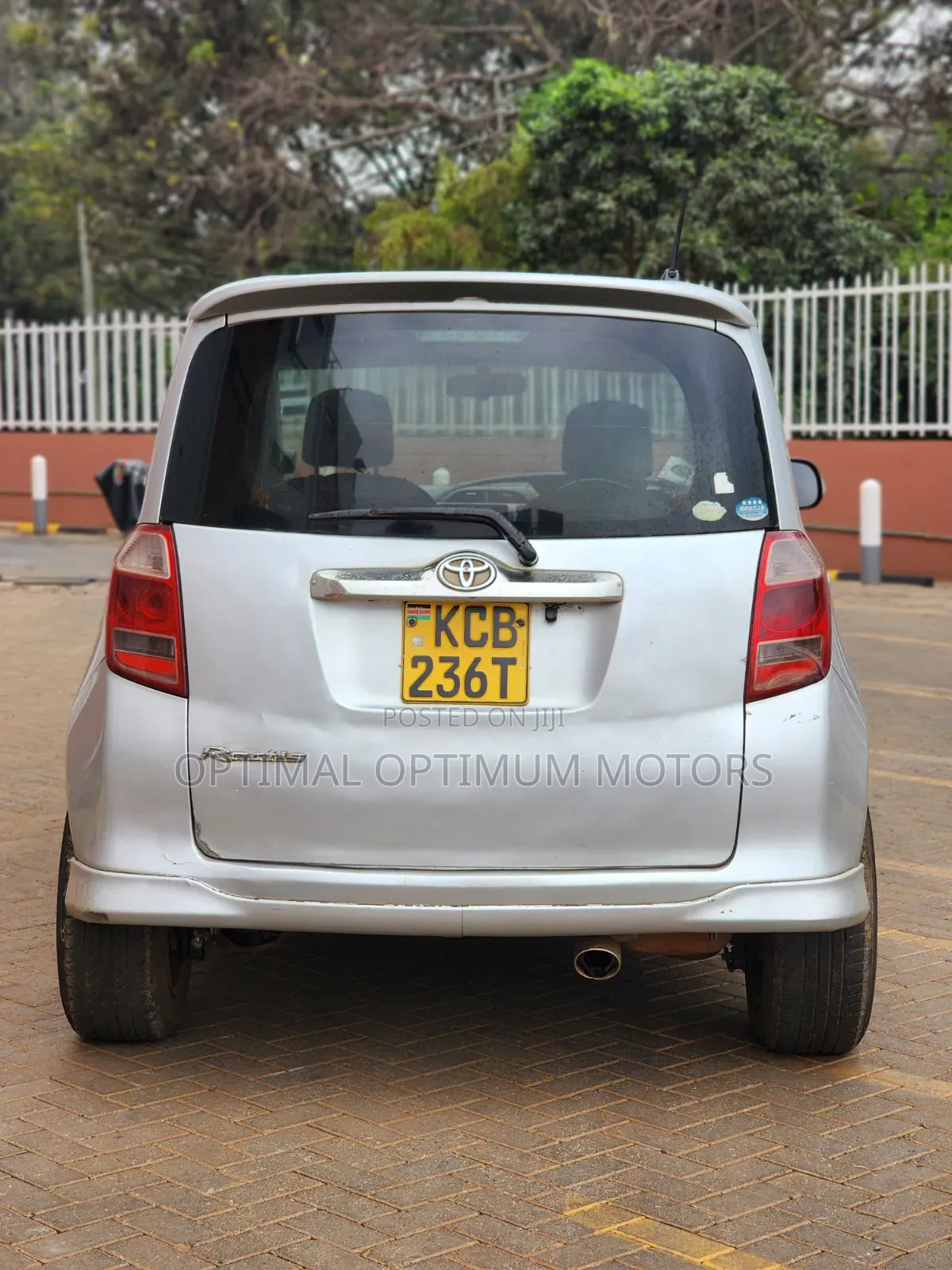 Toyota Ractis 2007 Silver