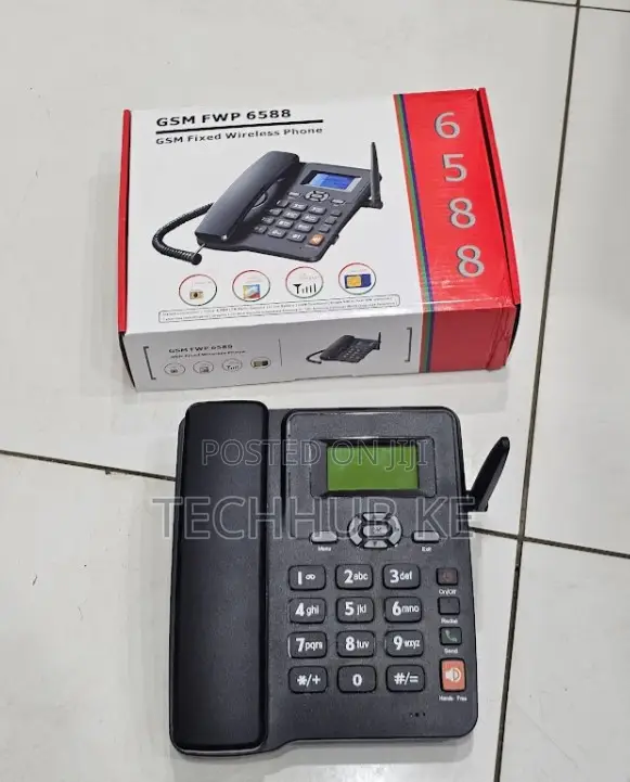 Wireless Landline Phone for Safaricom Airtel Telkom GSM FWP 6588