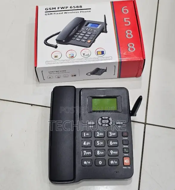 Wireless Landline Phone for Safaricom Airtel Telkom GSM FWP 6588