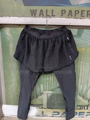 2_in1 Training Shorts With(Built-in Compression Leggings)