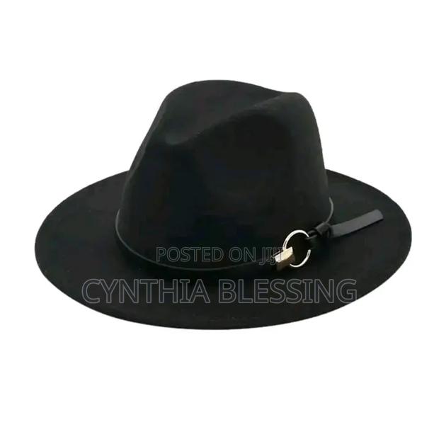 Fashion Fedora Hat_black