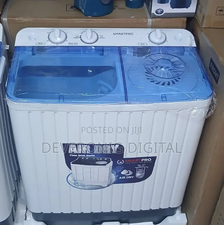 *Restocked*!!
*Smartpro Washing Machine 8kg Twin Tub