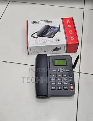 Desktphone With Sim Card Slot FWP 6588 GSM