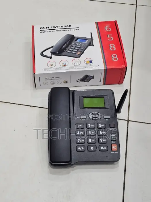 Desktphone With Sim Card Slot FWP 6588 GSM