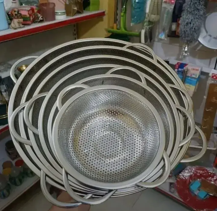 Stainless Steel Colanders.