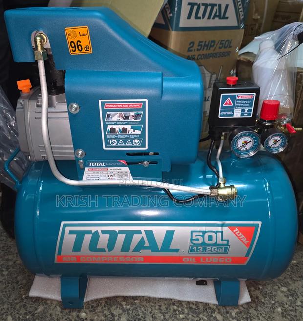 50l Air Compressor 2hp Electric Heavy Duty Portable Compressor - thumbnail 2