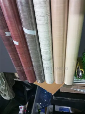 Wood Effect Contact Papers for Covering Up Old Tables and Surfaces