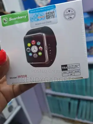 W008 Smartwatch With Camera Bluetooth and Fitness Tracker
