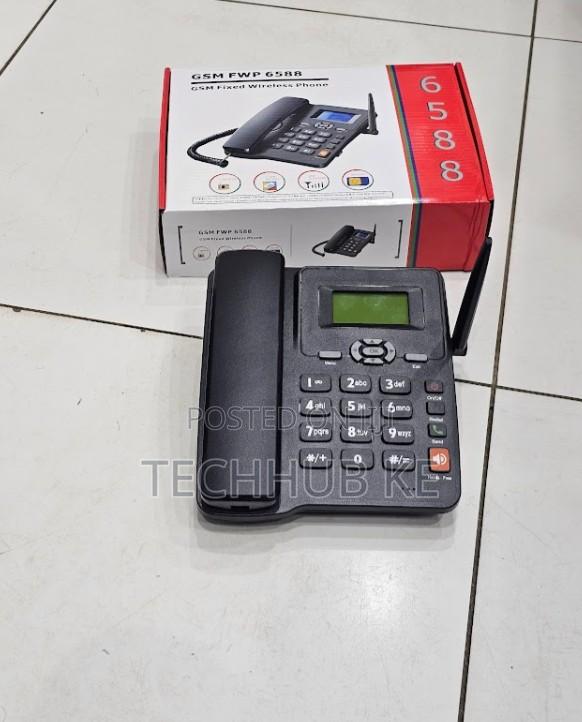 Wireless GSM Office Phone 6588 for Home and Business