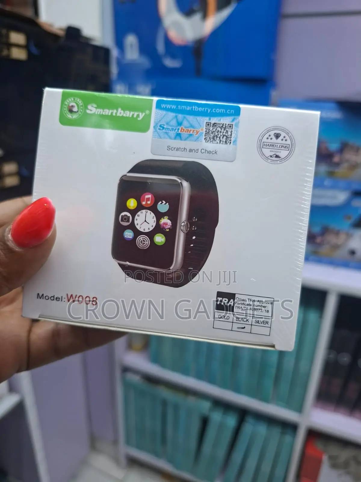 W008 Bluetooth Smartwatch With Sleep Monitor and Camera