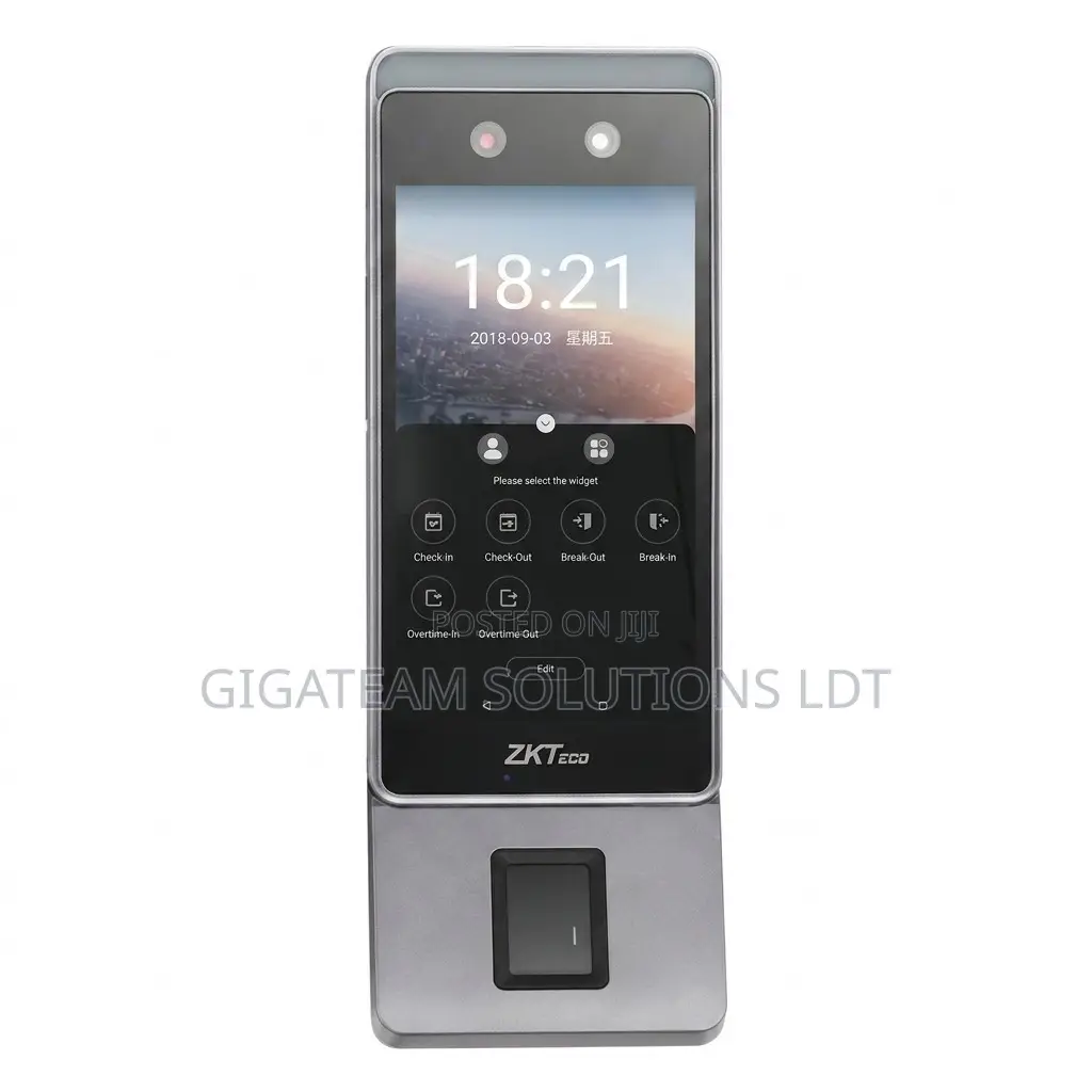Horus E1-fp Wireless Facial Recognition Time Attendance Terminal