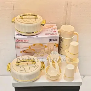 Lexus Gold Insulated Casserole Hotpot