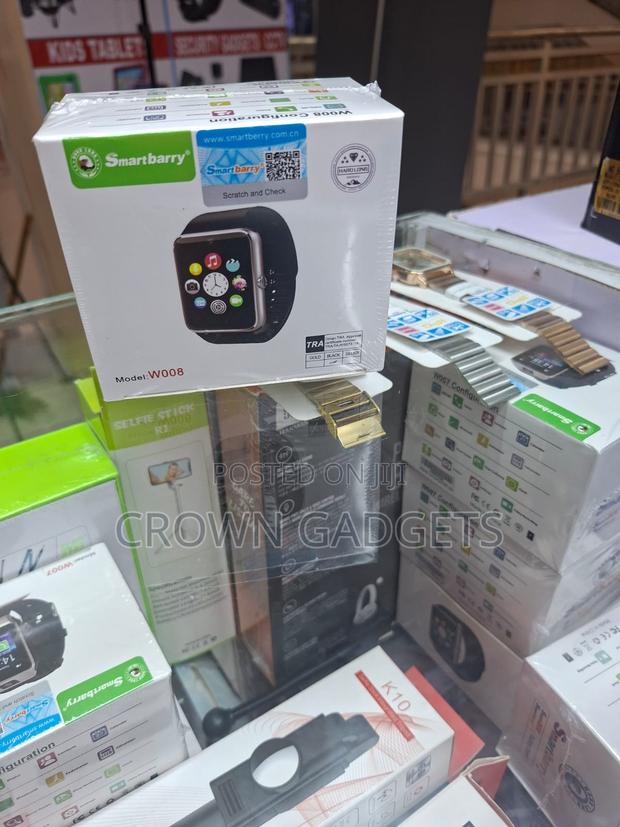 W008 Touchscreen Smart Watch With Sim Card and Bluetooth - thumbnail 4