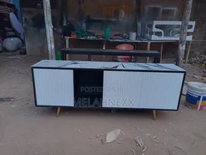 Marble Top Black Tv Stand