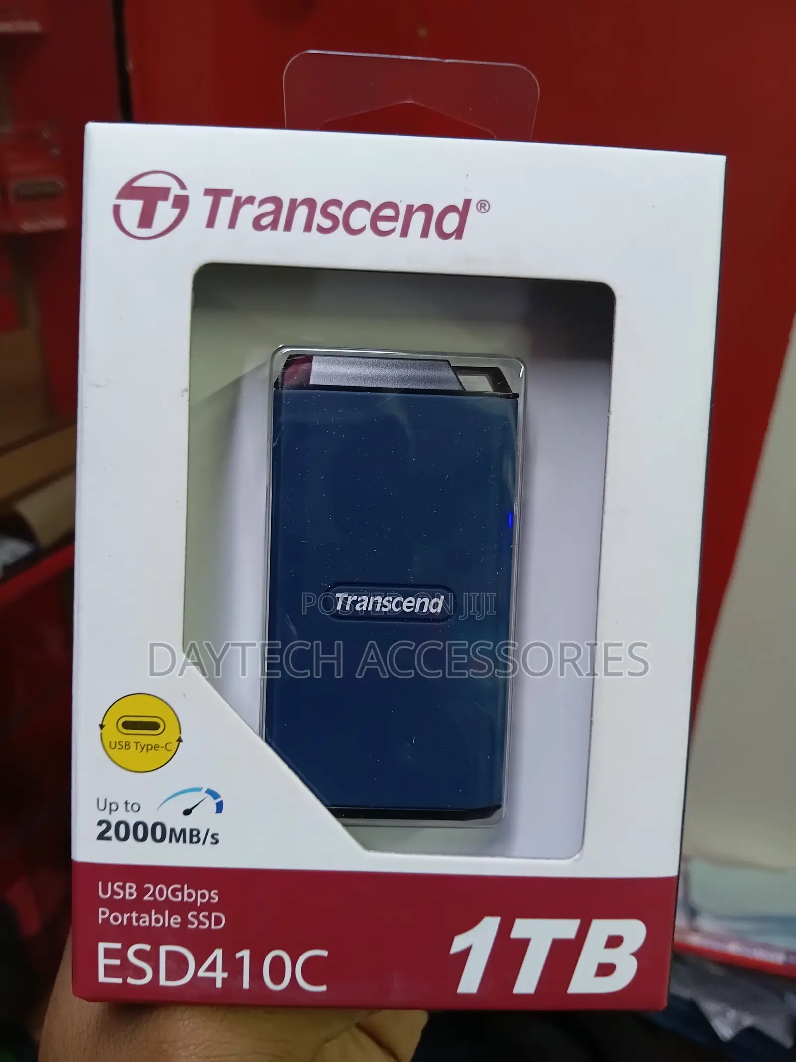 Transcend Esd410c 1tb Portable SSD | Usb-C 20gbps | 2000mb/S.